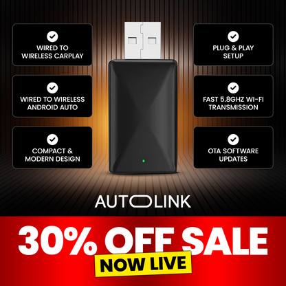 AutoLink - Car Wireless CarPlay/Android Auto Adaptor